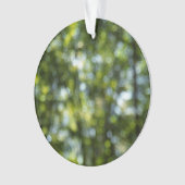 Bokeh im Frühjahr Ornament (Vorderseite)