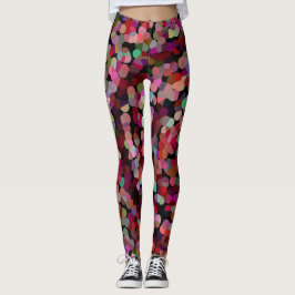 Bokeh inspiriert Leggings