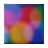 Bokeh Keramik Tile Fliese (Vorderseite)