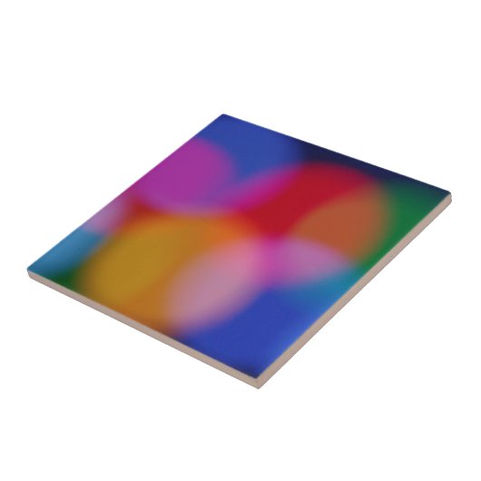 Bokeh Keramik Tile Fliese (Seite)