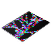 Bokeh-Lampen Notizblock (Linke Seite)