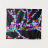 Bokeh-Lampen Wandteppich (Vorderseite (Horizontal))