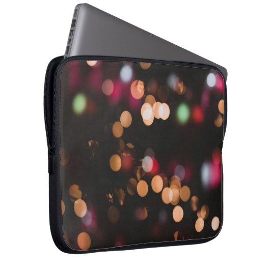 Bokeh Laptopschutzhülle (Vorne Rechts)