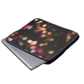 Bokeh Laptopschutzhülle (Vorne Knopf)