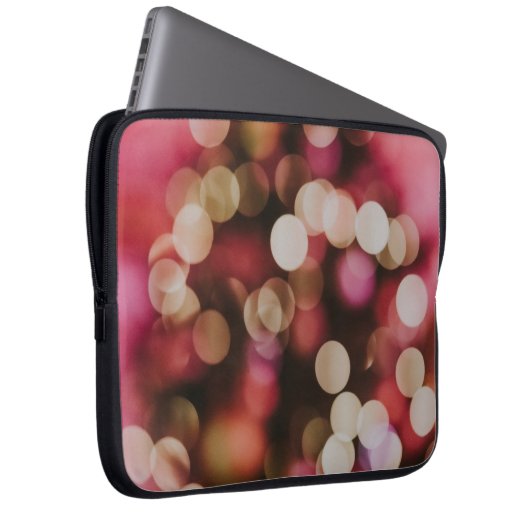 Bokeh Laptopschutzhülle (Vorne Rechts)