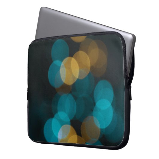 Bokeh Laptopschutzhülle (Vorderseite Links)