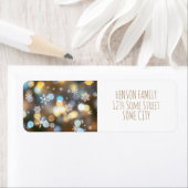 Bokeh Lights Festlicher Weihnachtsfeiertag (Insitu)