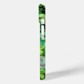 Bokeh Lights in Shades of Green Case-Mate iPhone Hülle (Rückseite / Links)