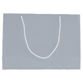 Bokeh Navidad Große Geschenktüte (Rückseite)