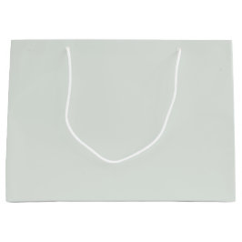 Bokeh Navidad Pale Forest Green Große Geschenktüte