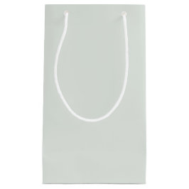 Bokeh Navidad Pale Forest Green Kleine Geschenktüte