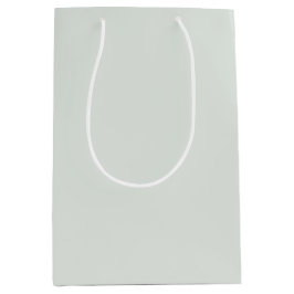 Bokeh Navidad Pale Forest Green Mittlere Geschenktüte