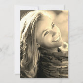 Bokeh Nurse Stethoscope EKG Graduation Party Einladung (Rückseite)