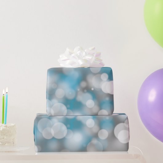 Bokeh Party Lights Geschenkpapier (Partygeschenke)