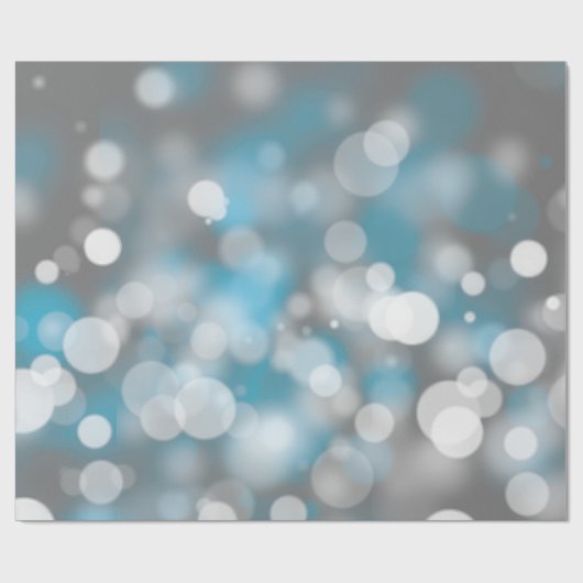 Bokeh Party Lights Geschenkpapier (Flach)