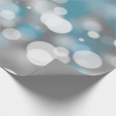 Bokeh Party Lights Geschenkpapier (Ecke)