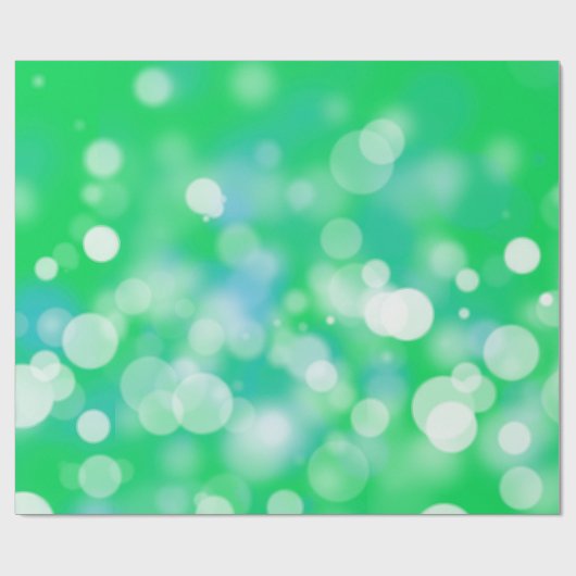 Bokeh Party Lights Geschenkpapier (Flach)