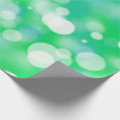 Bokeh Party Lights Geschenkpapier (Ecke)