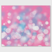 Bokeh Party Lights Geschenkpapier (Flach)