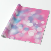 Bokeh Party Lights Geschenkpapier (Ungerollt)
