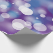 Bokeh Party Lights Geschenkpapier (Ecke)