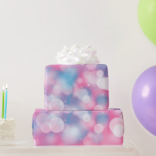 Bokeh-Partylichter Geschenkpapier