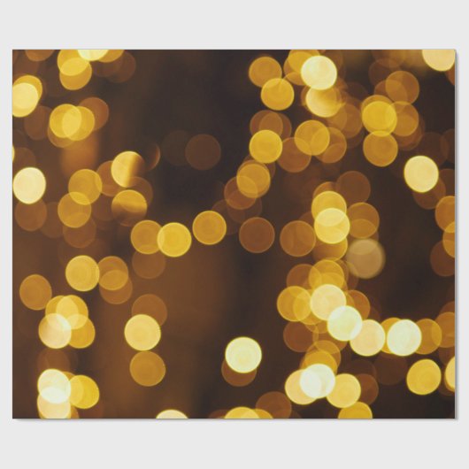Bokeh photography geschenkpapier (Flach)