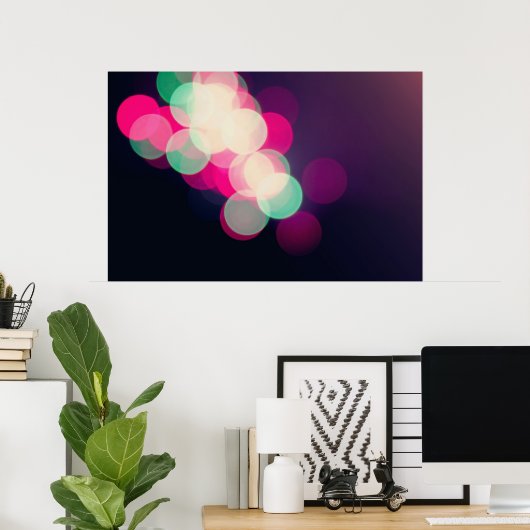 Bokeh Poster (Heimbüro)