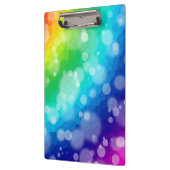 Bokeh Regenbogen Klemmbrett (Links)