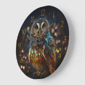 Bokeh-Schüssel Große Wanduhr (Winkel)