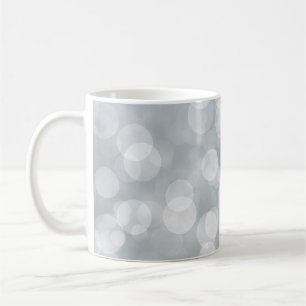 Bokeh-SilbergrauOverlay Kaffeetasse