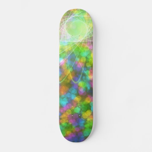 Bokeh Skateboard (Vorderseite)