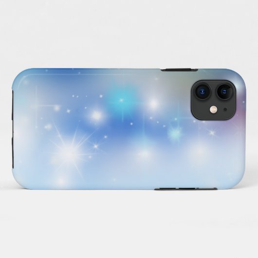 Bokeh Stars Case-Mate iPhone Hülle (Rückseite (Horizontal))