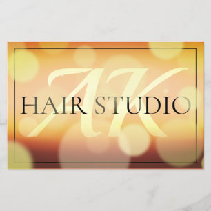 Bokeh Stil Bronze Funkeln Flyer