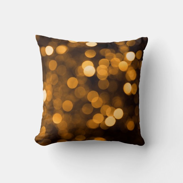 Bokeh Textur Licht hell Farbe Kissen (Vorderseite)