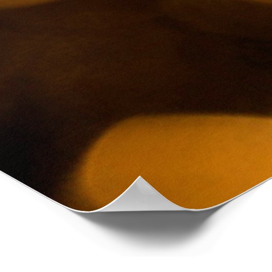 Bokeh Textur Licht hell Farbe Poster (Ecke)