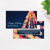 Bokeh Tree Lights, Christmas Raffle Ticket (Schreibtisch)