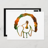 Bokeh Türkei Postkarte (Vorne/Hinten)