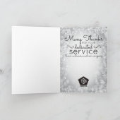 Bokeh universelle Jubiläumskarte Karte (Innenseite)