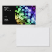 Bokeh Visitenkarte (Vorne/Hinten)