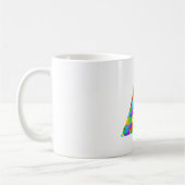 Bokeh-Weihnachtsbaum Kaffeetasse (Links)