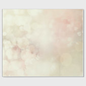 Bokeh-weiße Hintergrundtextur Geschenkpapier (Flach)