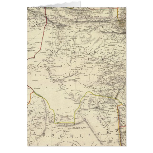 Bokhara, Cabool, Belochistan und c (Vorne)
