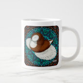 Bokhara Pigeon Extravagant Jumbo-Tasse (Rechts)