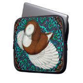 Bokhara Pigeon Extravagant Laptopschutzhülle (Vorderseite Links)