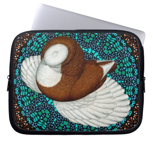 Bokhara Pigeon Extravagant Laptopschutzhülle (Vorderseite)
