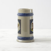 Bokhara-Taube in der Runde Bierglas (Mittel)