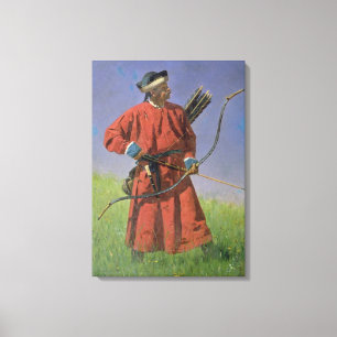 Bokharan Soldat, 1873 Leinwanddruck