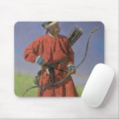 Bokharan Soldat, 1873 Mousepad (Mit Mouse)