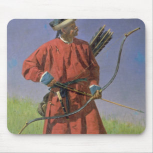 Bokharan Soldat, 1873 Mousepad